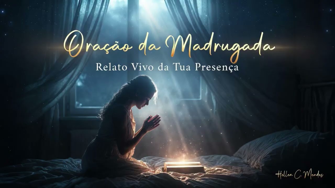 Hino - Oração Da Madrugada - Relato Vivo Da Tua Presença . Letra e Música de Hellen C.Mendes