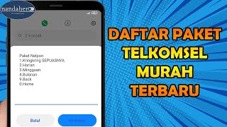 ✅MUNCUL LAGI‼️PAKET NELPON MURAH TELKOMSEL 2022-SEMUA OPERATOR