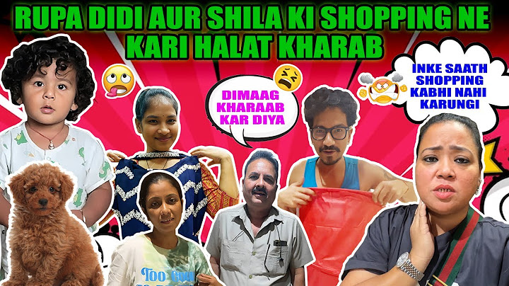 Rupa Didi Aur Shila Ki Shopping Ne Kari Halat Kharab 😫🤯 | Bharti Singh | Haarsh Limbachiyaa | Golla