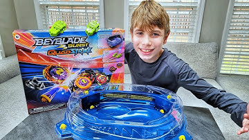 Lots of Beyblade Battles in Hasbro