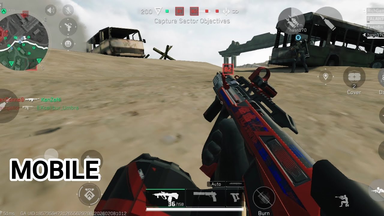 Pure Chaos in Delta Force Mobile 😈 | AUG Build Destroys Enemy Squads