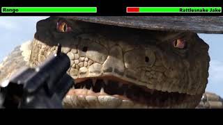 Rango (2011) Final Battle with healthbars