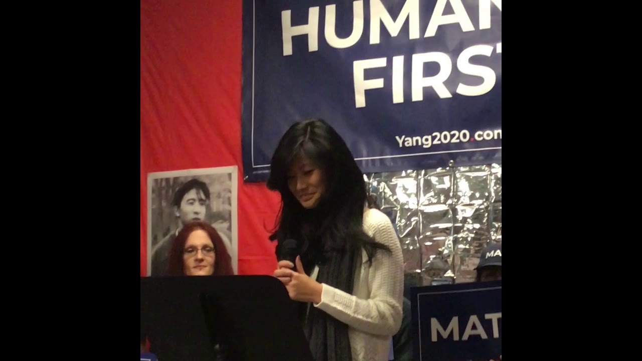 Andrew Yang exclusive footage - YouTube