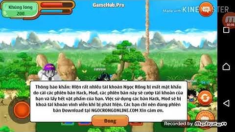 Cho nick ngọc rồng có bông tai và ss có đệ