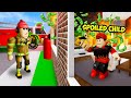 I Became A FIREFIGHTER And Saved A SPOILED CHILD! (Roblox Brookhaven Story)