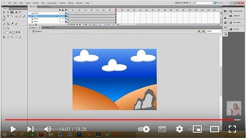 TUTORIAL MEMBUAT ANIMASI PANTAI DENGAN ADOBE FLASH CS5