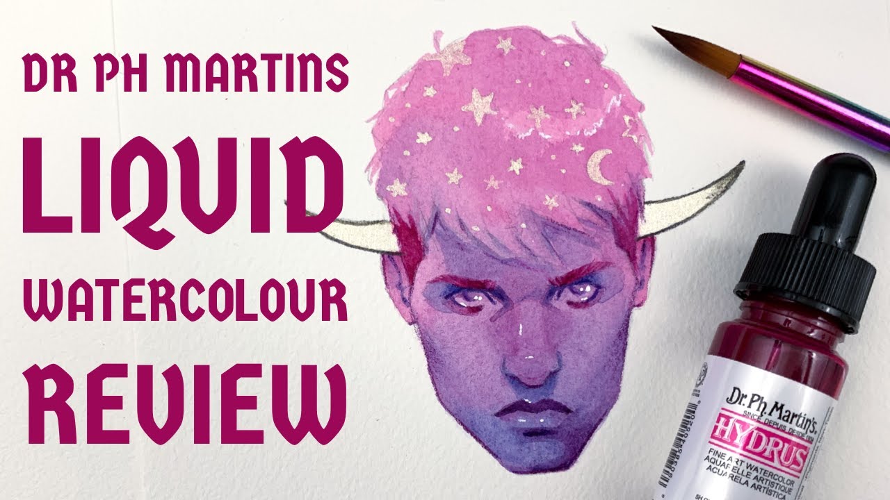 Dr PH Martins Hydrus Liquid Watercolour Review 