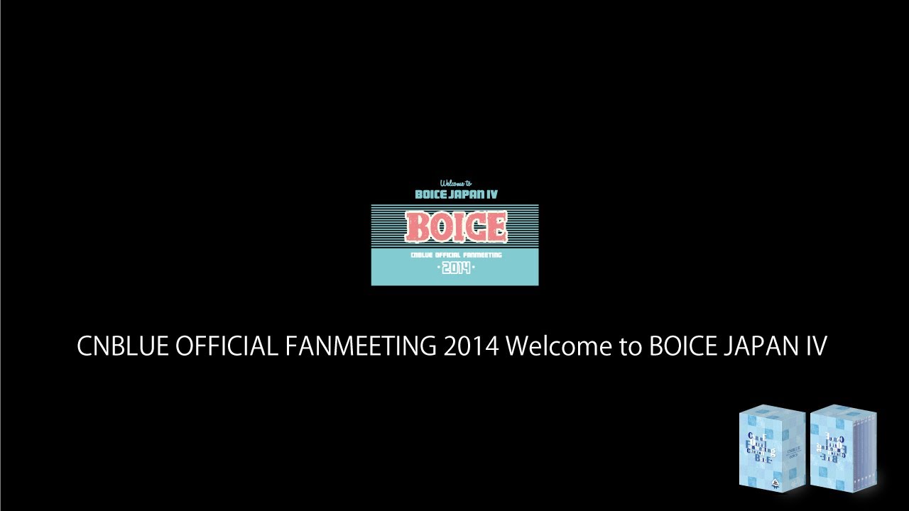 ミュージック CNBLUE FanmeetingCollection BOICE DVDBOX CNBLUE】5月10日発売 ファンミDVD-BOX「CNBLUE Official Fanmeeting