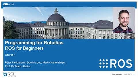 Programming for Robotics: ROS for Beginners - Course 1