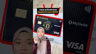 Cara Activate Kad Maybank Baru Online Di App Mae maybank