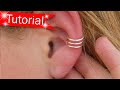 Tutorial  triple band ear cuff  my best seller