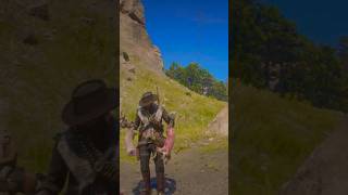 #rdr2 #youtubeshorts  JOHN AIMS AND  SHOOTS GETTING A (PERFECT RABBIT PELT)  !!!