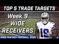 Week 9 Wide Receiver Trade Targets || Trade Strategy || 2020 Fantasy Football Advice