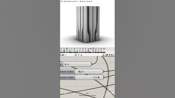 Grasshopper - EX 20 - Sub curve + Blend curve