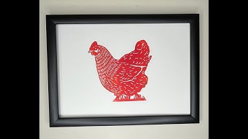 Printing using the EZ-Etching press