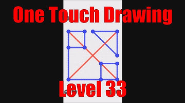 One Touch Drawing Level Stage Niveau Nivel Yровень 33. Solution