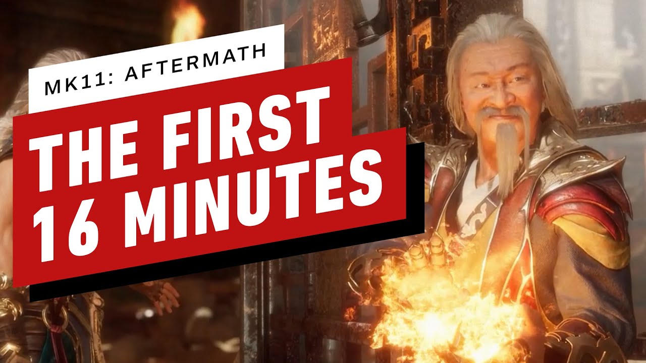Mortal Kombat 11: Aftermath - The First 16 Minutes - YouTube