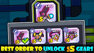 BEST ORDER TO UNLOCK SS EQUIPMENT
