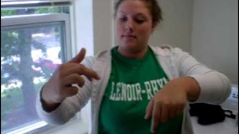 Sarah Final Exam video- ASL 2