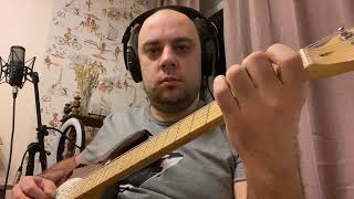 Baritone Guitar Tuning Clean Sound Demo (B F# D A E B) | Jet USL 240 | 13-56 strings