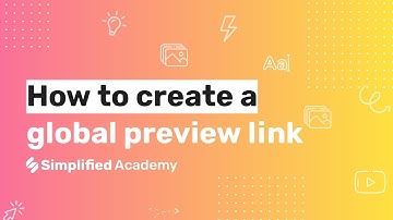 Generate Global Preview Links | The Quick and Easy Way to Share Your Designs with Anyone