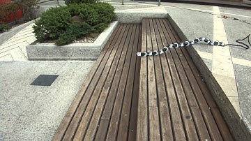 Lola-OP descending stairs