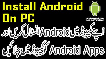 How to Install Android on PC/Laptop Using VMWare Workstation in Urdu/Hindi Tutorial