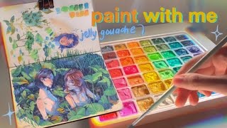 ✧ how to paint with gouache ✧ / dreamy cottagecore / learning with domestika