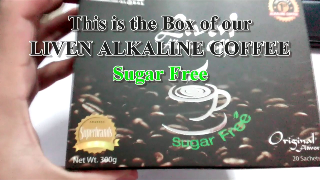 Liven Alkaline Coffee Sugar Free