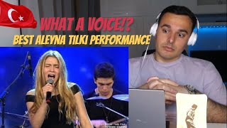 Italian Reaction 🇹🇷 Aleyna Tilki - Uzun İnce | Yetenek Sizsiniz Türkiye