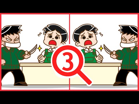 3 FARKI BUL | FOTOĞRAF BULMACALARI #18