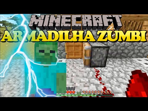 Vídeo: Como Fazer Armadilhas Para Zumbis No Minecraft