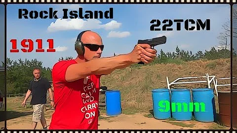 Rock Island Armory 22TCM & 9MM Full Size & Commander 1911 Review (HD)