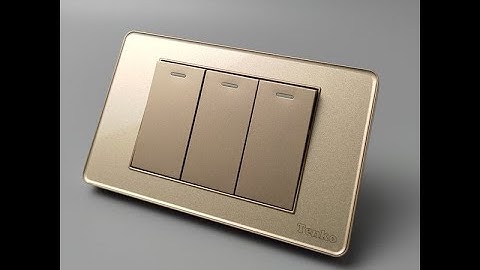 Công Tắc Đèn Âm Tường 1 Chiều và 2 Chiều Cao Cấp TENKO I Tenko.com.vn