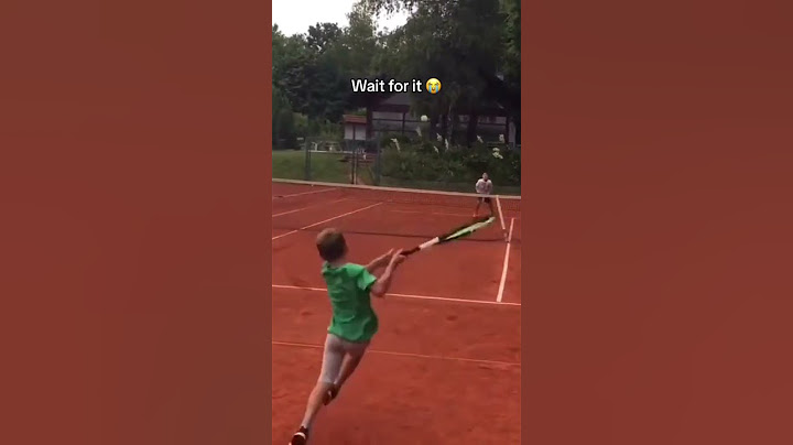 OOPS 😅 *he is okay* (via the_kochta_tennis_family/IG) #shorts