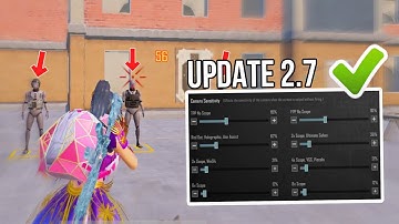 UPDATE 2.7 | Best Settings + Sensitivity to Improve Aim & Reflexes in BGMI / PUBG MOBILE✅❌