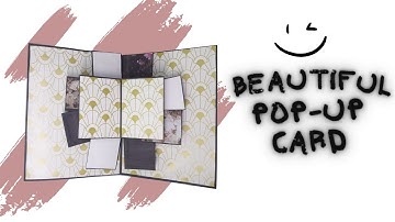 Beautiful Pop-Up Card | Surprise Your Loved Ones! | by crazycraftzXYZ