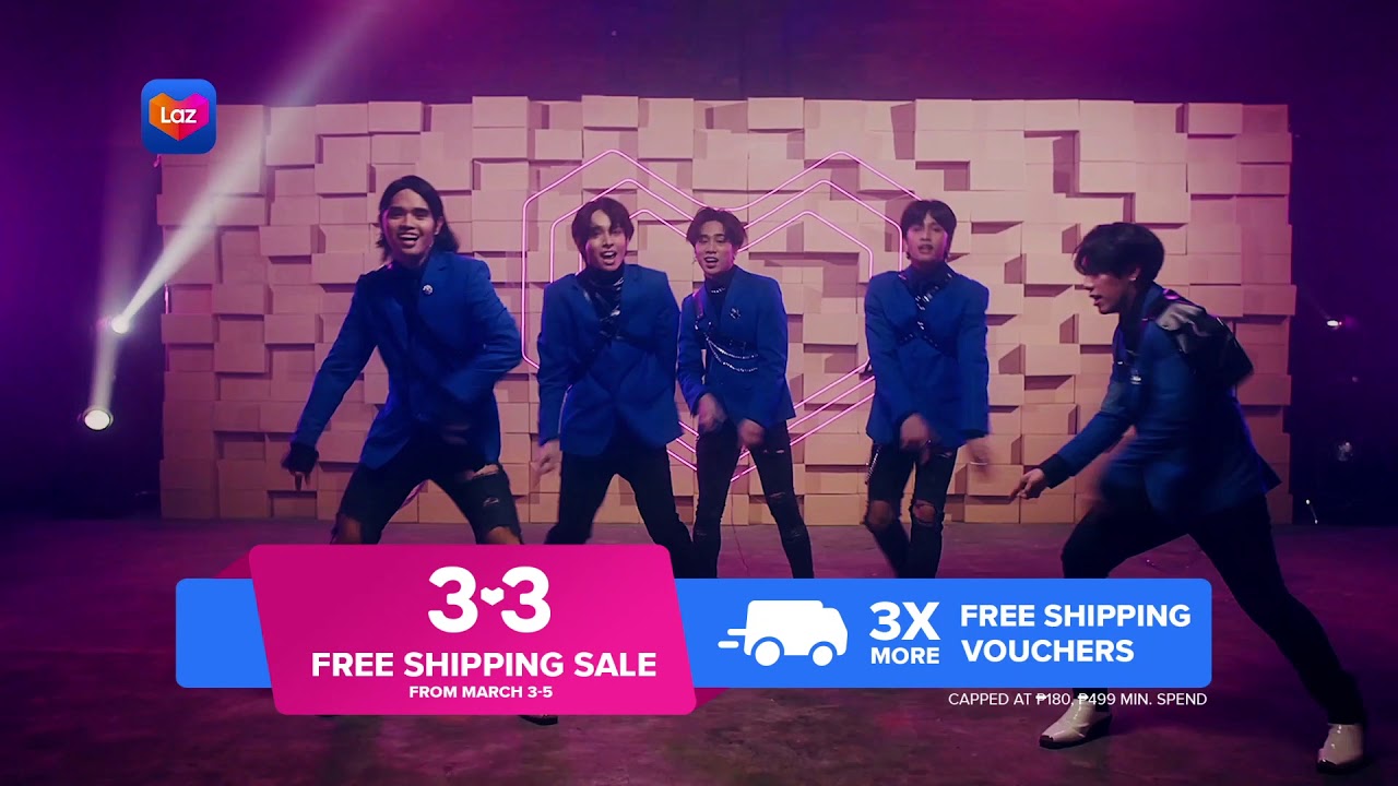 3X MORE FREE SHIPPING at the LAZADA 3.3 FREE SHIPPING SALE