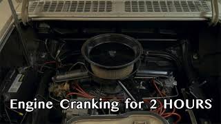 Car Engine Cranking for TWO HOURS and then Starting | HQ Sound