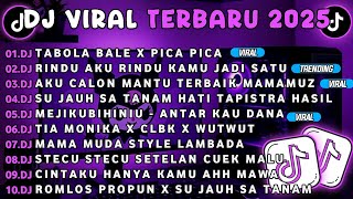 Download Lagu DJ TIKTOK TERBARU 2025-🎵 DJ TABOLA BALE X PICA PICA 2🎵 DJ RINDU AKU RINDU KAMU JADI SATU FULL ALBUM MP3 Download Lagu DJ TIKTOK TERBARU 2025-🎵 DJ TABOLA BALE X PICA PICA 2🎵 DJ RINDU AKU RINDU KAMU JADI SATU FULL ALBUM MP3