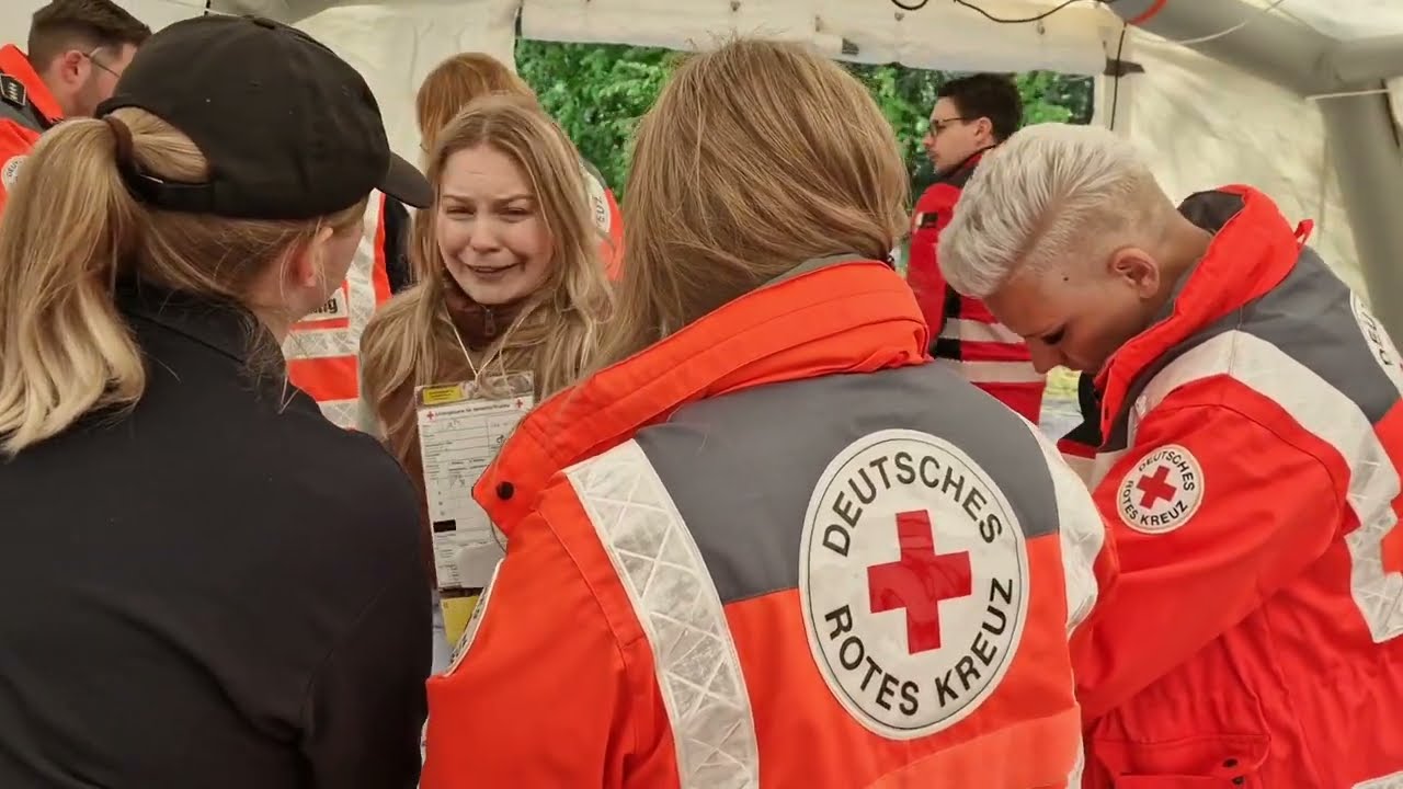 Die Katastrophenschutz-Übung „Flammendes Steindl“ in Lohberg