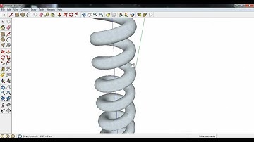 How to Make a Spring in SketchUP