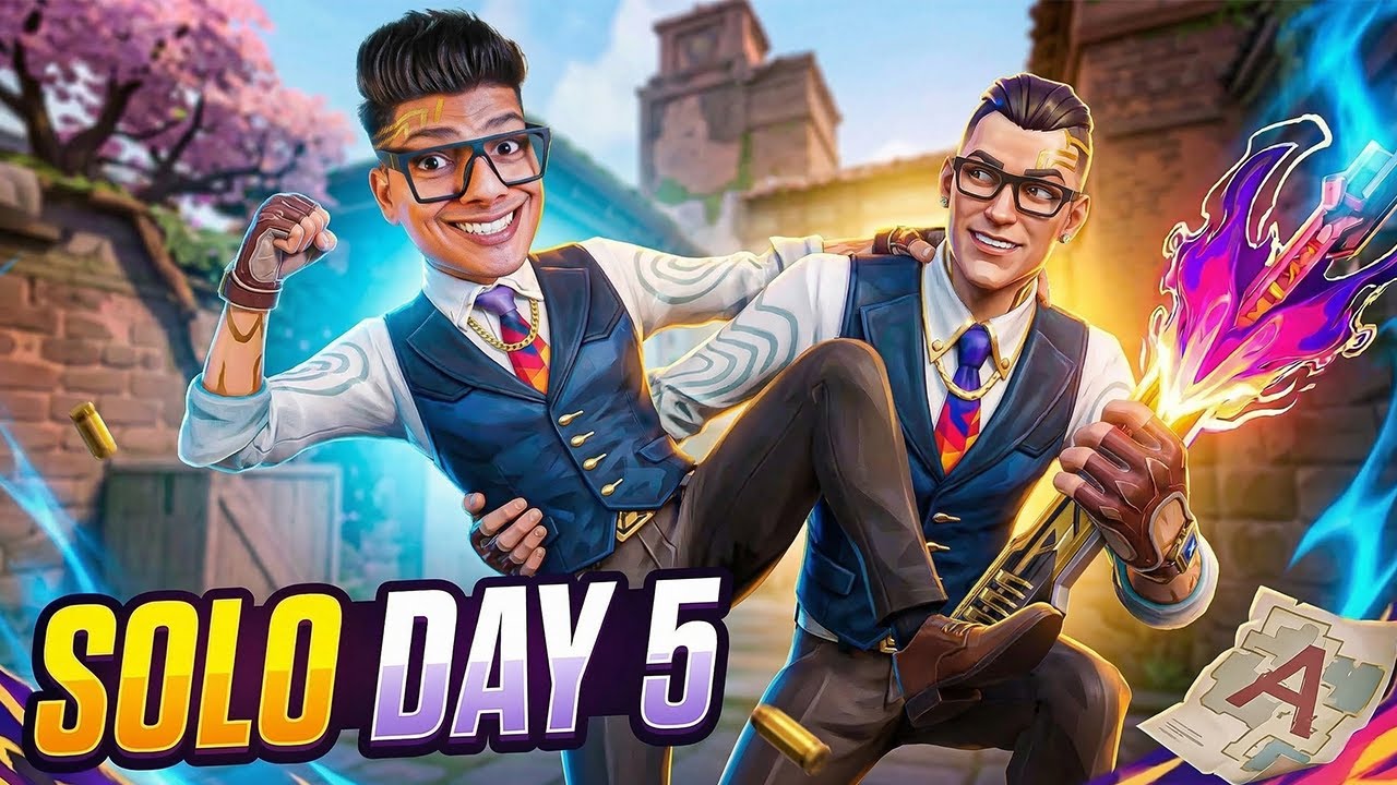 Day 5 SOLO 1v5 ROAD TO IMO Starts NOW !