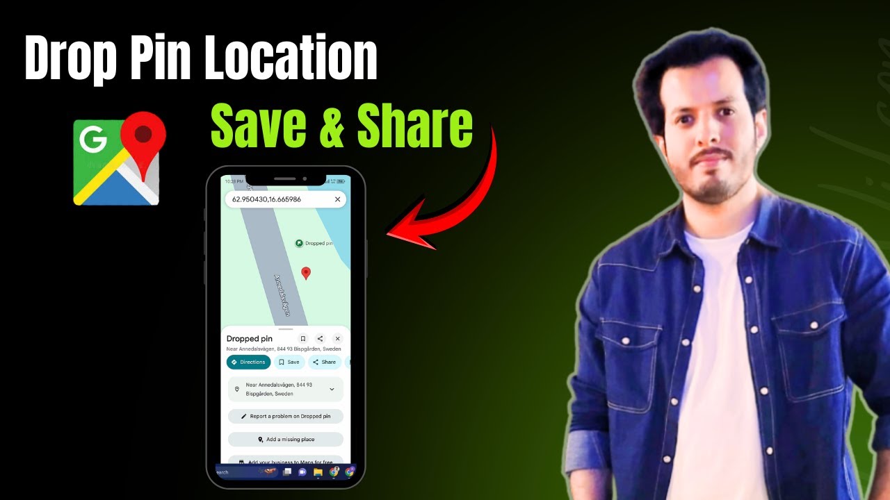 How To Save and Share Any Location by Dropping a Pin in Google Maps | Step by Step Guide