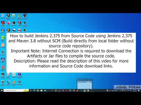How to build Jenkins 2.375 from Source Code using Jenkins 2.375 and Maven 3.8 without SCM