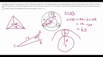 Tangent Circle Trouble [2009 AIME II #5]
