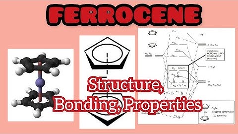 Ferrocene |Mettalocene |Strucure, Bonding Propertes and Synthesis| MO diagram of ferrocene|Molecula