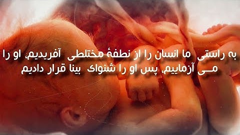سوره انسان تلاوت قاری عمر هشام العربی