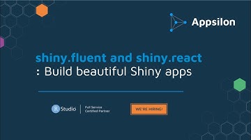 Shiny Fluent Tutorial: Build Beautiful Shiny Apps