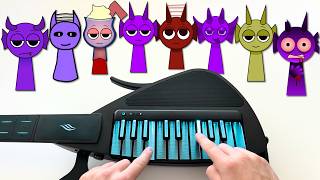 Sprunki Durple Recreated In 50 Mods